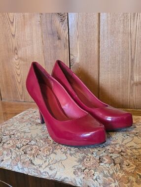 Cherry Red Pumps